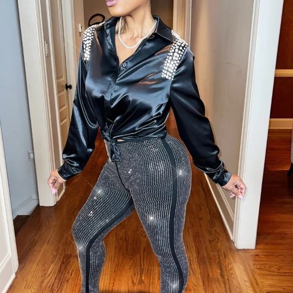 Rhinestone 2pc Set - Picture 5 of 5